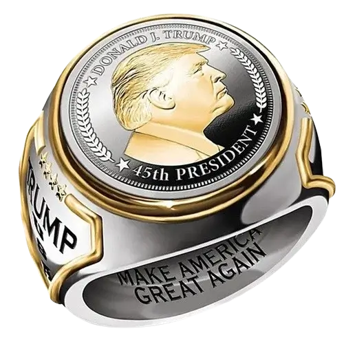 golden trump ring